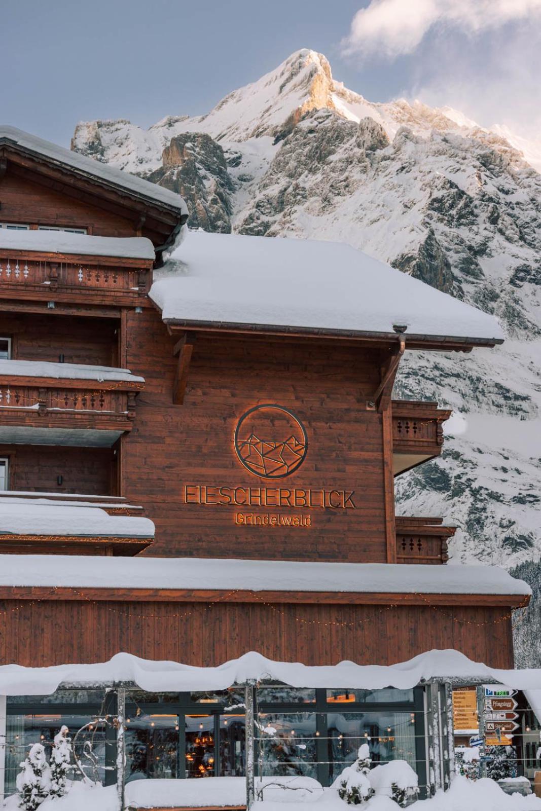Hotel Fiescherblick Grindelwald Kültér fotó