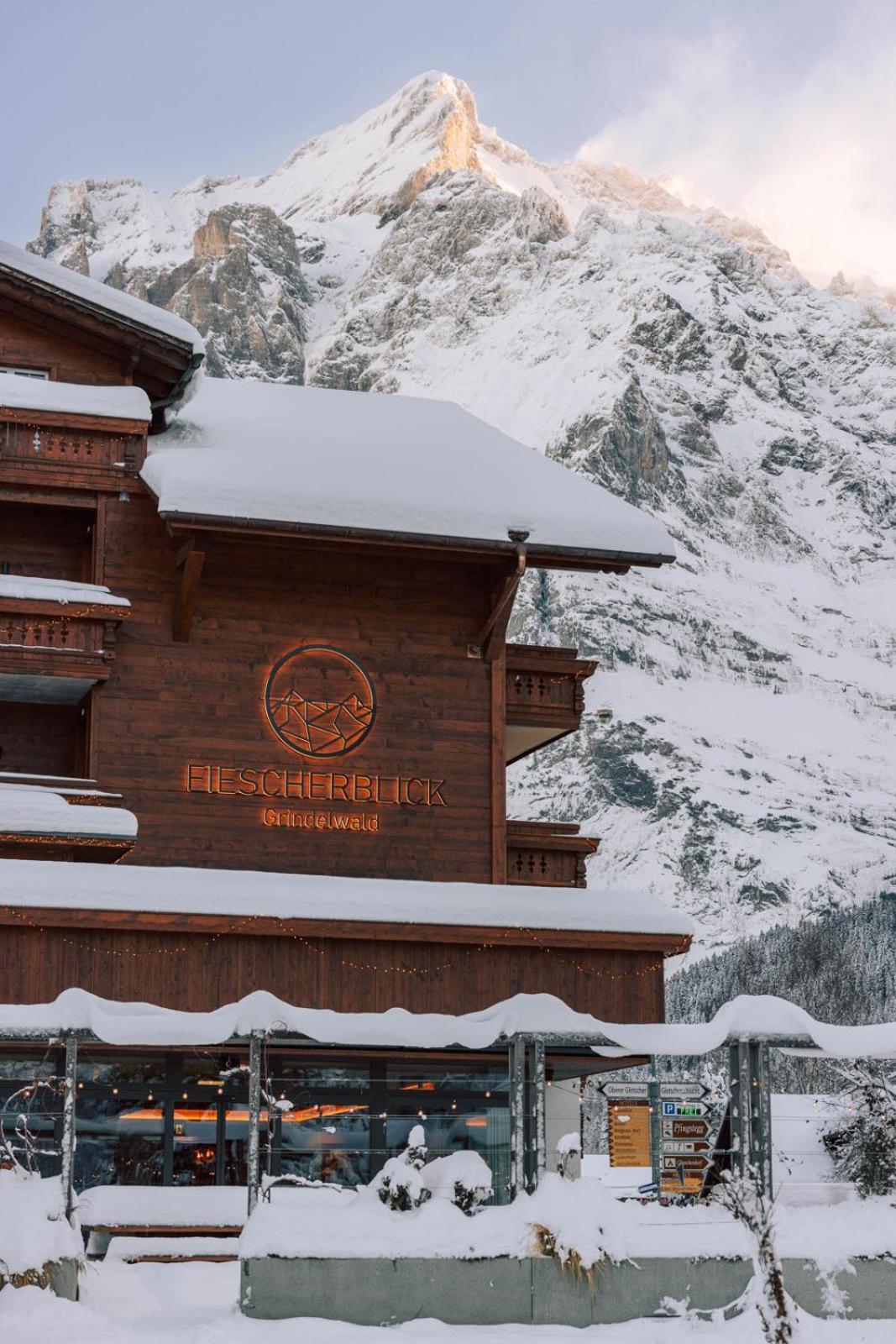 Hotel Fiescherblick Grindelwald Kültér fotó