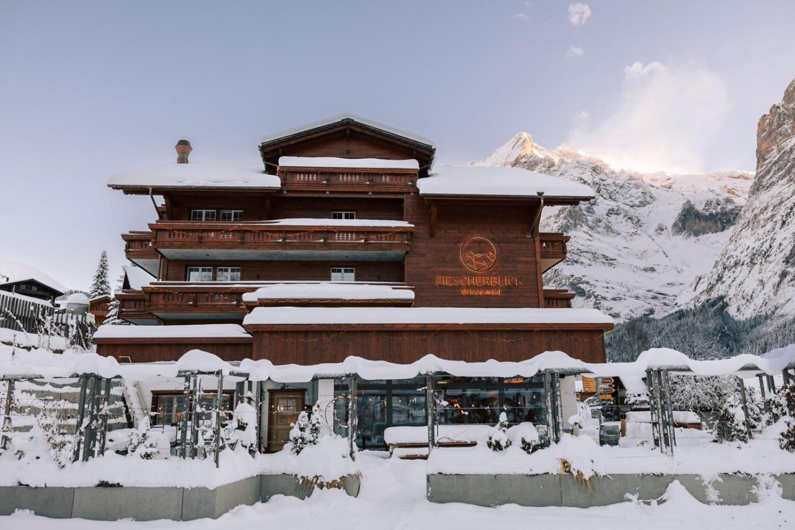 Hotel Fiescherblick Grindelwald Kültér fotó