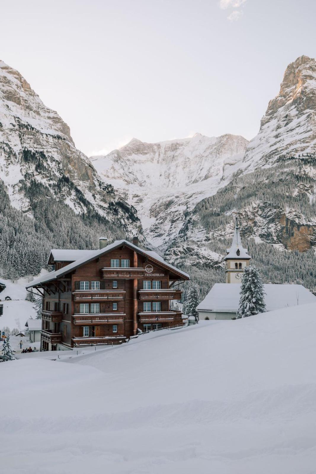 Hotel Fiescherblick Grindelwald Kültér fotó