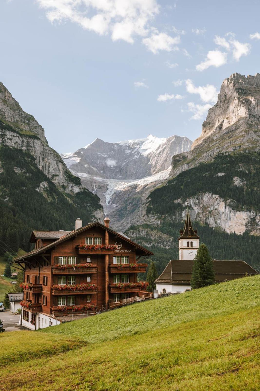 Hotel Fiescherblick Grindelwald Kültér fotó