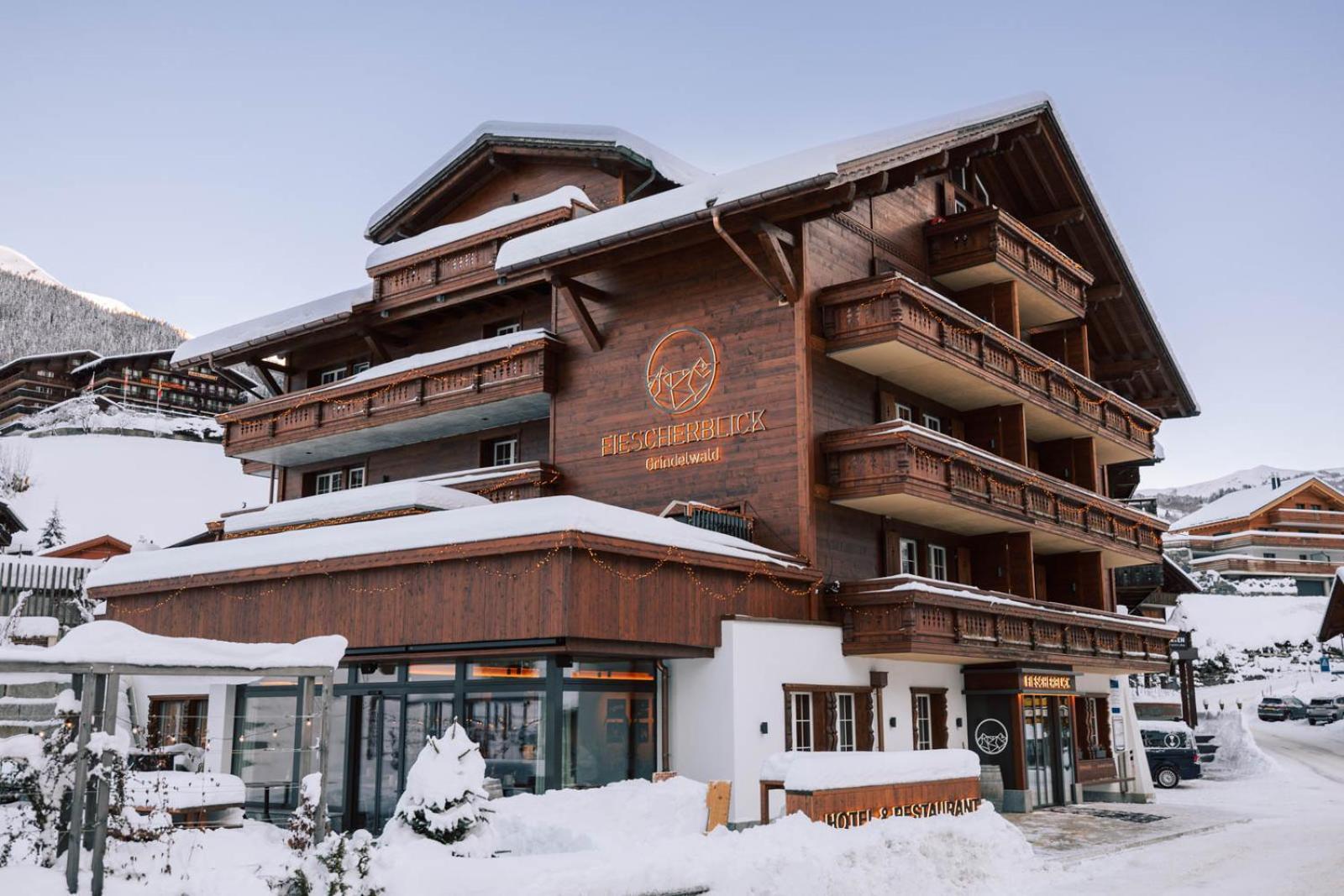 Hotel Fiescherblick Grindelwald Kültér fotó